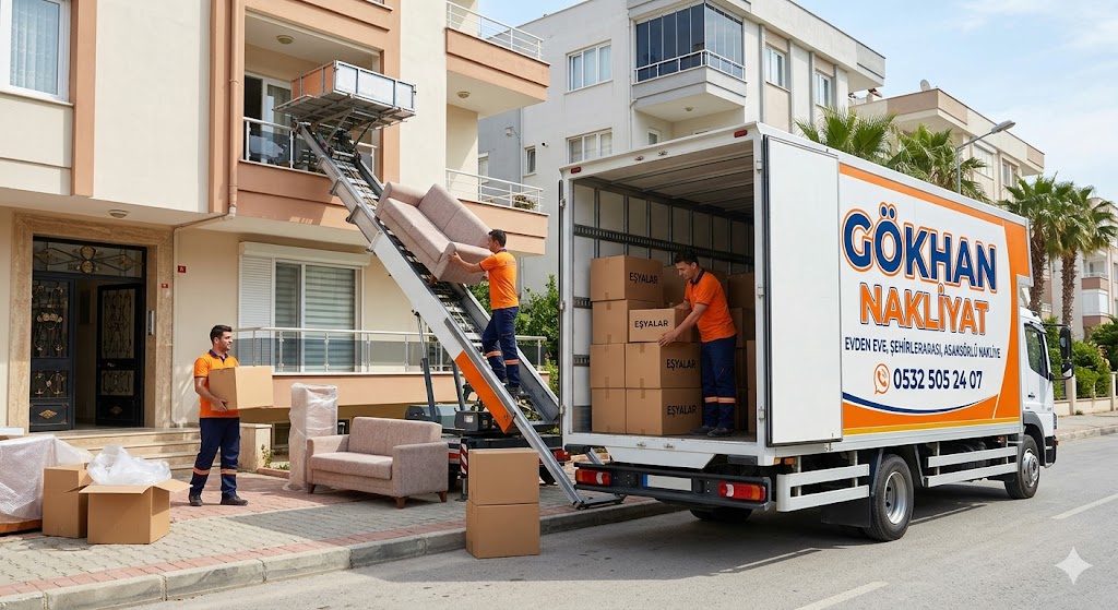 Dikili asansörlü evden eve nakliyat firması